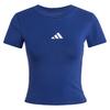 adidas Essentials 3-Streifen Slim Baby T-Shirt Langarmshirt Damen - Dark Blue / White