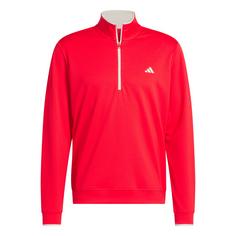 adidas Lightweight Half-Zip Oberteil Sweatshirt Herren Pure Ruby