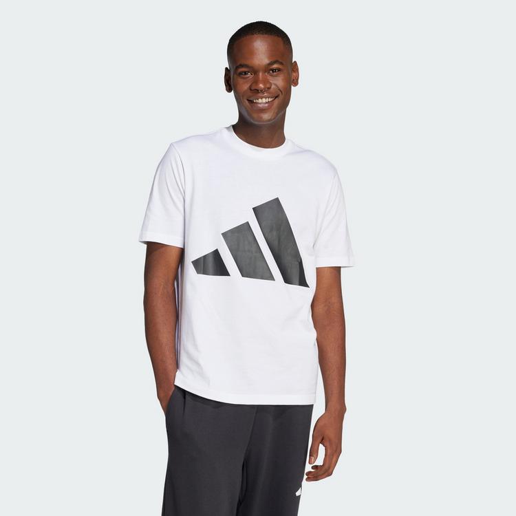 adidas adidas Essentials Big Logo T-Shirt T-Shirt Herren - White / Black - 0 | SportScheck