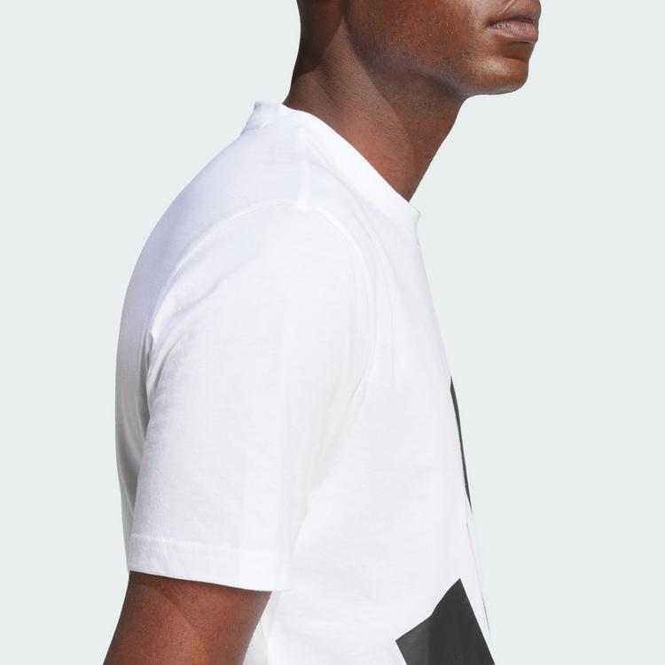 adidas adidas Essentials Big Logo T-Shirt T-Shirt Herren - White / Black - 2 | SportScheck