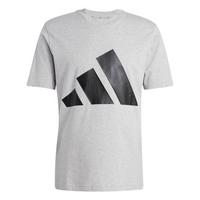 adidas Essentials Big Logo T-Shirt T-Shirt Herren - Medium Grey Heather / Black