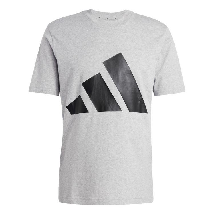 adidas adidas Essentials Big Logo T-Shirt T-Shirt Herren - Medium Grey Heather / Black - 0 | SportScheck