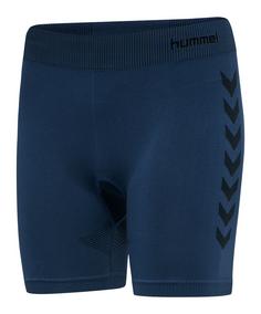 hummel hmlFIRST Seamless Short Damen Thermounterhose Damen blau