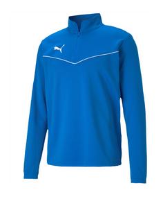 PUMA teamRISE HalfZip Sweatshirt Funktionssweatshirt Herren blau