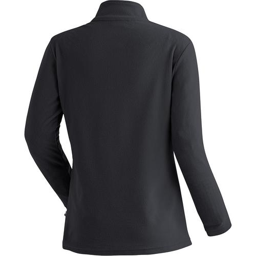 Rückansicht von Maier Sports Denise Langarmshirt Damen Schwarz01100