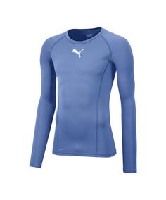 PUMA LIGA Baselayer Longsleeve Funktionsshirt blaublauweiss