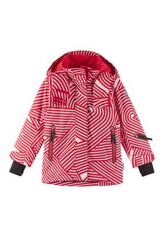 reima Kiiruna Skijacke Kinder Red Striped