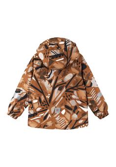 Rückansicht von reima Muonio Winterjacke Kinder Cinnamon brown