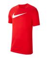 Nike Park 20 T-Shirt Swoosh Funktionsshirt Herren - rotweiss