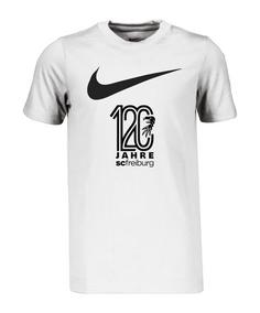 Nike SC Freiburg 120 Jahre T-Shirt Kids Fanshirt weiss