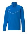 PUMA teamRISE HalfZip Sweatshirt Kids Funktionssweatshirt Kinder - blau