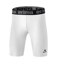 Erima Elemental Tight kurz Thermounterhose Herren weiss