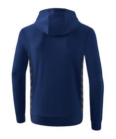 Rückansicht von Erima Team Essential Hoody Funktionssweatshirt Herren blau