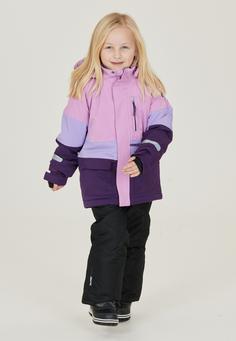 Rückansicht von ZigZag Taylora Skijacke Kinder 4149 Purple Pennant