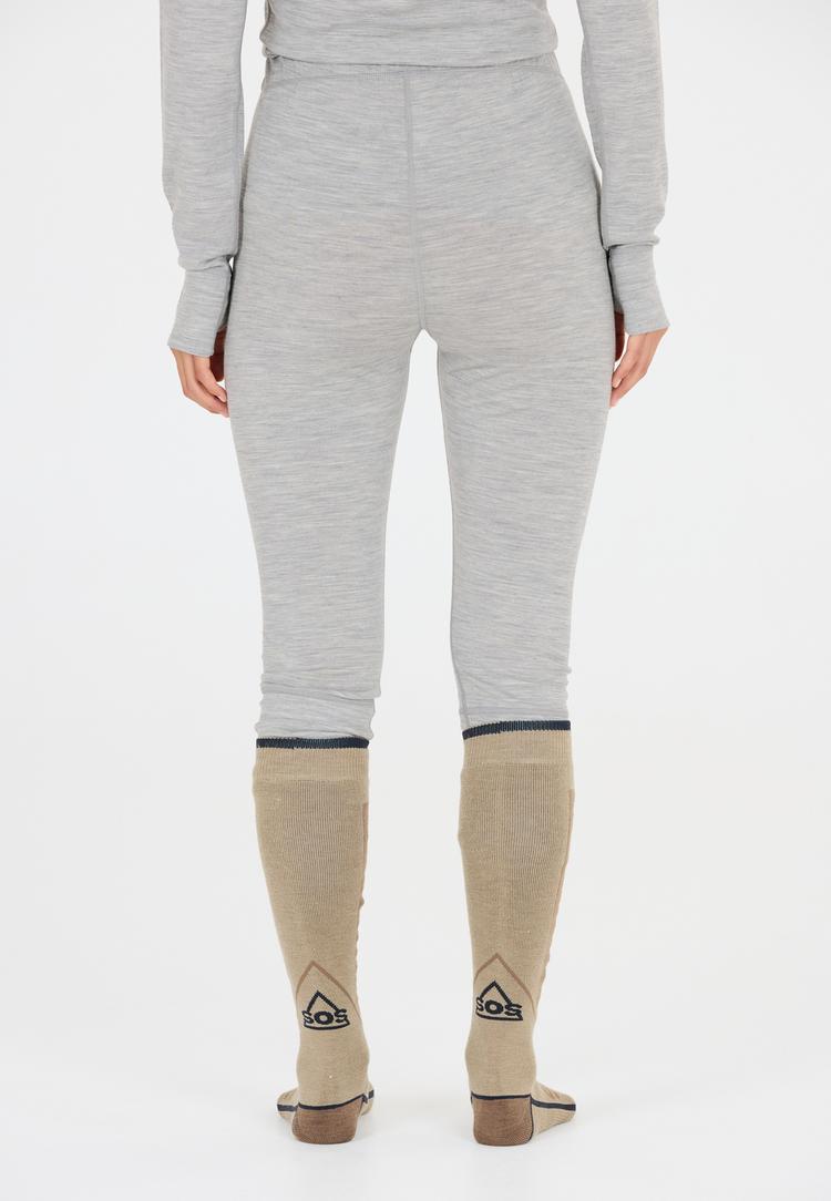 SOS SOS Nuuk Tights Damen - 1005 Light Grey Melange - 4 | SportScheck