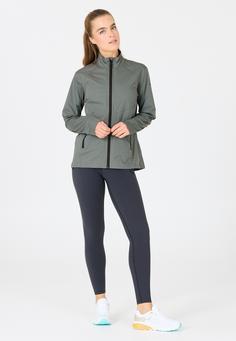 Rückansicht von Endurance Kommy Laufjacke Damen 3219 Sedona Sage