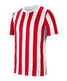 Nike Division IV Striped Trikot kurzarm Fußballtrikot Herren weissrotschwarz