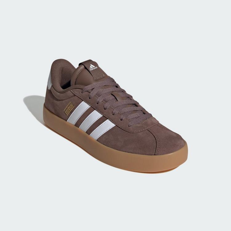adidas adidas VL Court 3.0 Schuh Sneaker Herren - Earth Strata / Cloud White / Gold Metallic - 3 | SportScheck