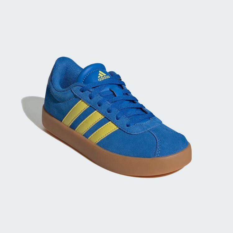 adidas adidas VL Court&nbsp;3.0 Schuh Sneaker Kinder - Bright Royal / Pure Sulfur / Gum - 4 | SportScheck