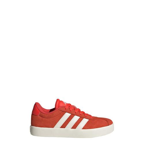 Rückansicht von adidas VL Court 3.0 Kids Schuh Sneaker Kinder Bright Red / Core White / Off White