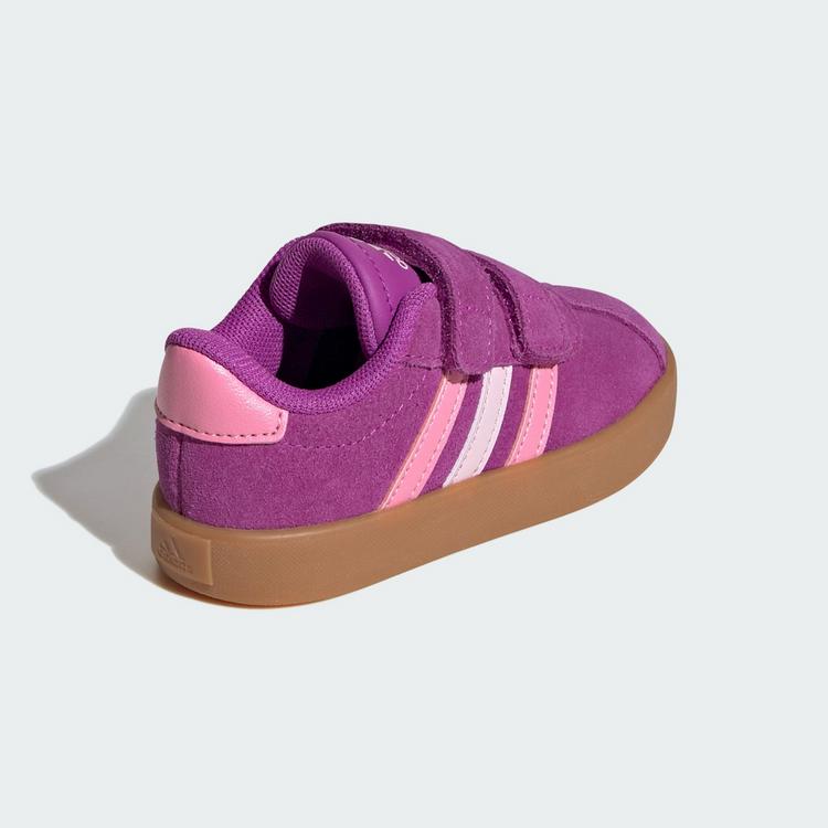 adidas adidas VL Court 3.0 Schuh Sneaker Kinder - Flash Pink / Bliss Pink / Clear Pink - 4 | SportScheck