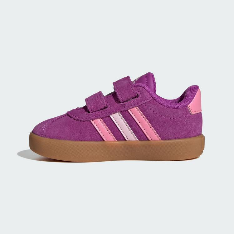 adidas adidas VL Court 3.0 Schuh Sneaker Kinder - Flash Pink / Bliss Pink / Clear Pink - 5 | SportScheck