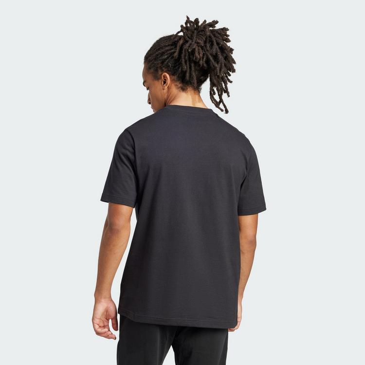 adidas adidas Lounge Slides Graphic Pocket T-Shirt T-Shirt Herren - Black - 2 | SportScheck