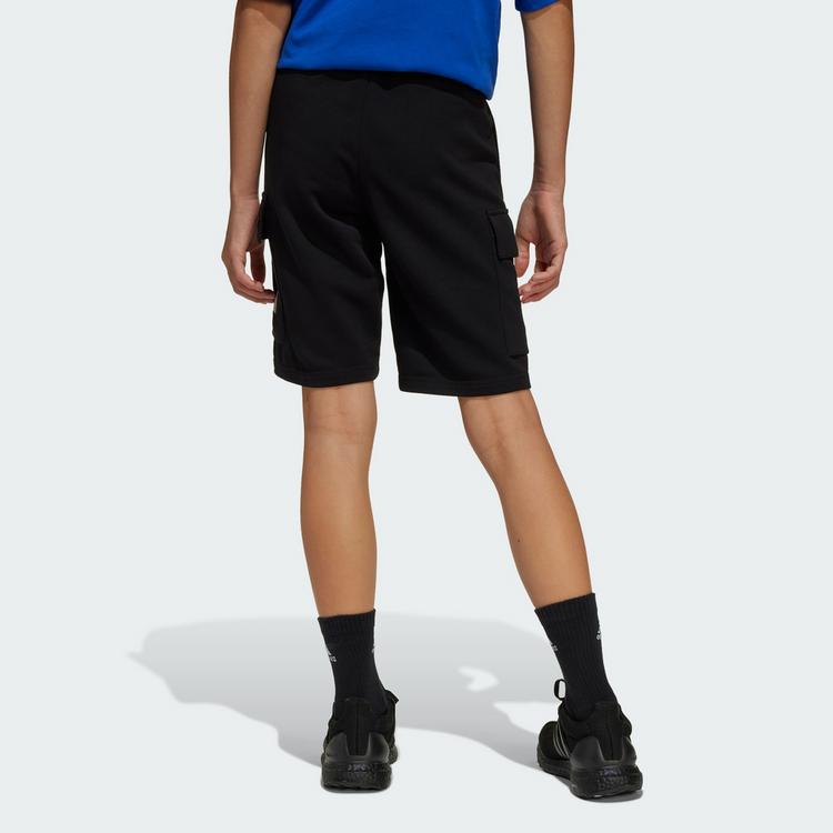 adidas adidas Essentials Kids Cargoshorts Funktionsshorts Kinder - Black / White - 1 | SportScheck