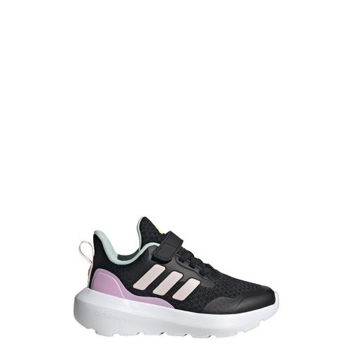 Rückansicht von adidas Fortarun 3 Kids Schuh Sneaker Kinder Core Black / Clear Pink / Bliss Lilac