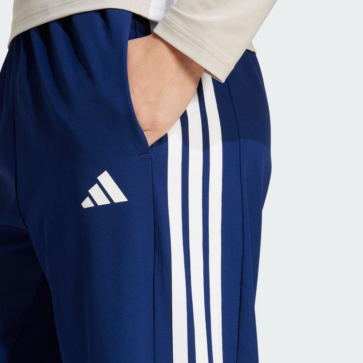 adidas adidas Train Essentials 3-Streifen Woven Hose Trainingshose Damen - Dark Blue / White - 1 | SportScheck