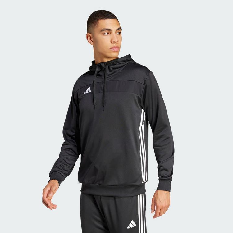 adidas adidas Tiro 25 Essentials Sweat Hoodie Hoodie Herren - Black / White - 0 | SportScheck