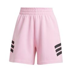 adidas Future Icons 3-Streifen Shorts Funktionsshorts Damen True Pink