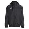 adidas Tiro 25 Essentials Woven Hoodie Sweatjacke Herren - Black / White