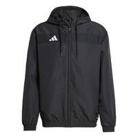 adidas Tiro 25 Essentials Woven Hoodie Sweatjacke Herren - Black / White
