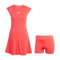 adidas Tennis Pro Climacool Tenniskleid Tenniskleid Damen Semi Lucid Red