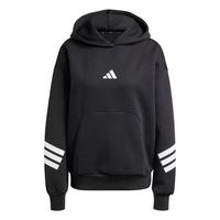 adidas Future Icons 3-Streifen Hoodie Hoodie Damen - Black