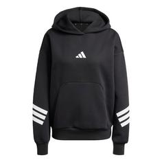 adidas Future Icons 3-Streifen Hoodie Hoodie Damen Black