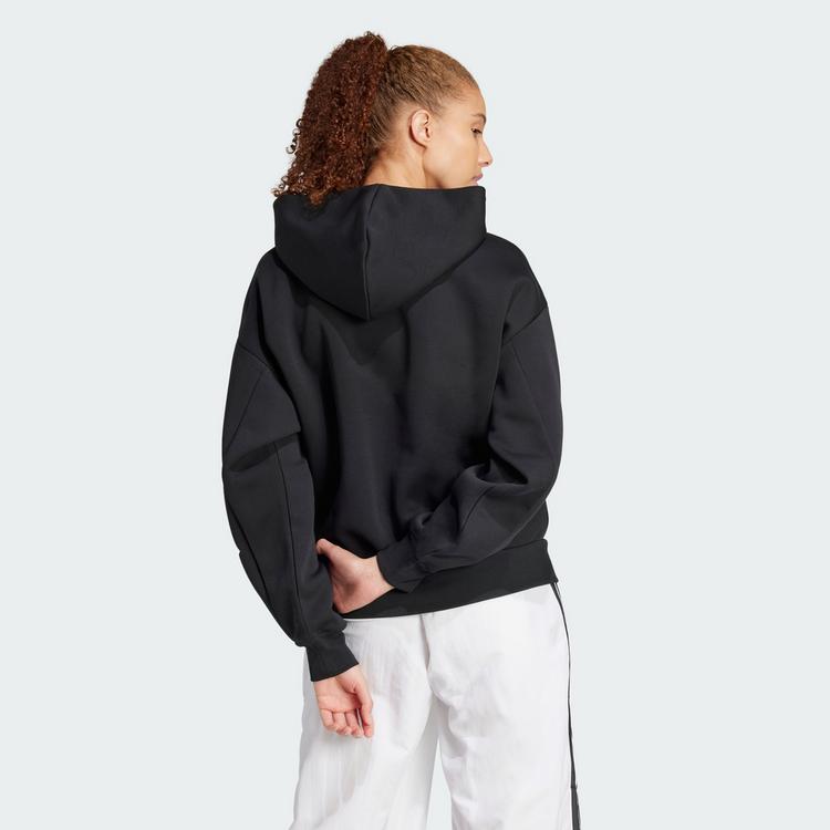 adidas adidas Future Icons 3-Streifen Hoodie Hoodie Damen - Black - 1 | SportScheck