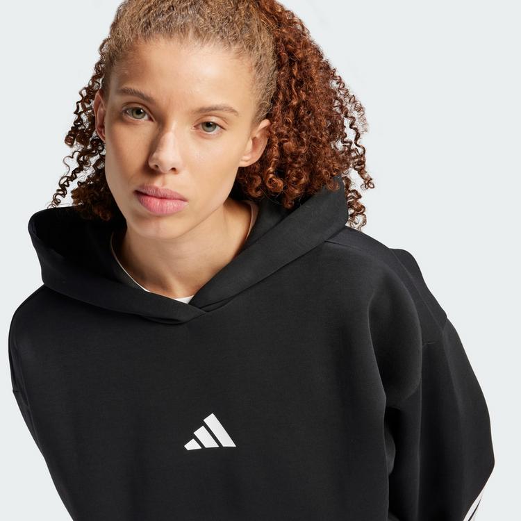 adidas adidas Future Icons 3-Streifen Hoodie Hoodie Damen - Black - 1 | SportScheck