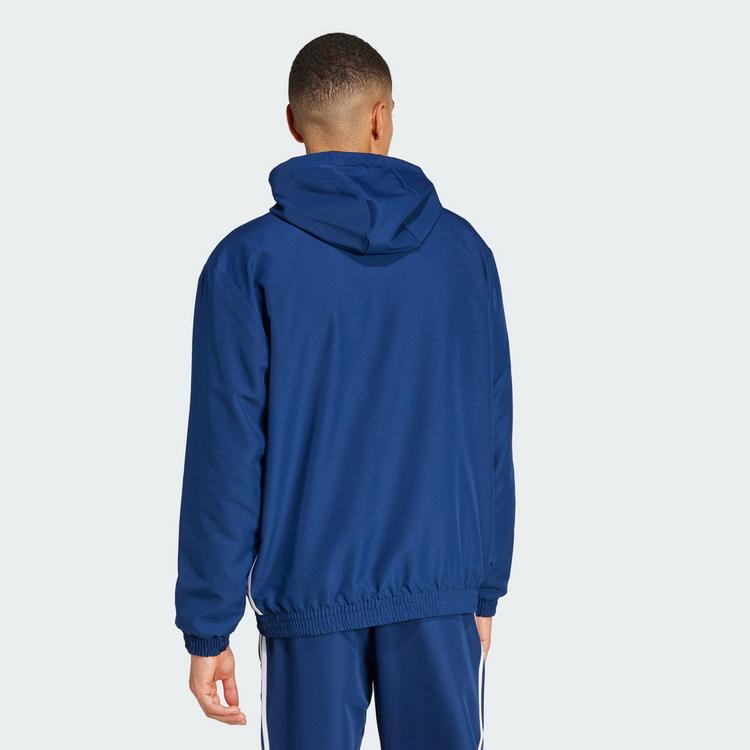 adidas adidas Tiro 25 Essentials Woven Hoodie Sweatjacke Herren - Team Navy / Red - 1 | SportScheck