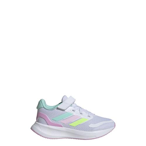 Rückansicht von adidas Runfalcon 5 Kids Schuh Sneaker Kinder Cloud White / Clear Mint / Clear Pink