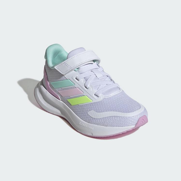 adidas adidas Runfalcon 5 Kids Schuh Laufschuhe Kinder - Cloud White / Clear Mint / Clear Pink - 3 | SportScheck