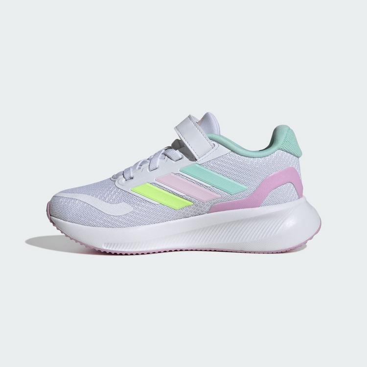 adidas adidas Runfalcon 5 Kids Schuh Laufschuhe Kinder - Cloud White / Clear Mint / Clear Pink - 5 | SportScheck