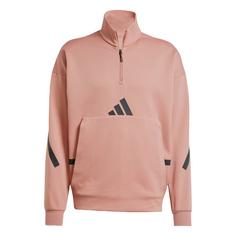 adidas adidas Z.N.E. Quarter-Zip Sweatshirt Sweatshirt Herren Warm Clay