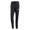 adidas Essentials 3-Streifen French Terry Hose Trainingshose Herren - Black / White