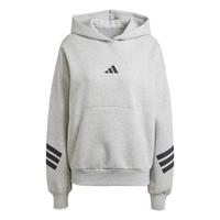 adidas Future Icons 3-Streifen Hoodie Hoodie Damen - Medium Grey Heather