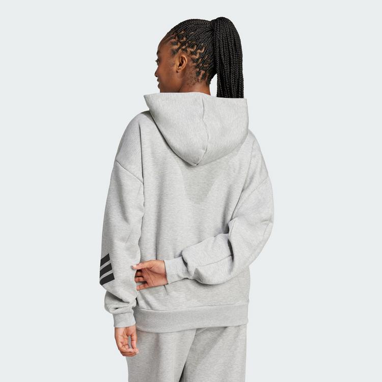 adidas adidas Future Icons 3-Streifen Hoodie Hoodie Damen - Medium Grey Heather - 1 | SportScheck