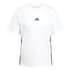 adidas 3S T-Shirt Damen - white-black
