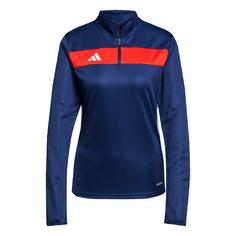 adidas Tiro 25 Essentials Trainingsoberteil Trainingsanzug Damen Team Navy / Red