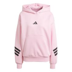 adidas Future Icons 3-Streifen Hoodie Hoodie Damen True Pink